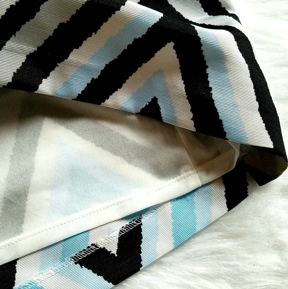 Sleeveless Career Dress Size 4 Blue White New - Picture 7 of 7